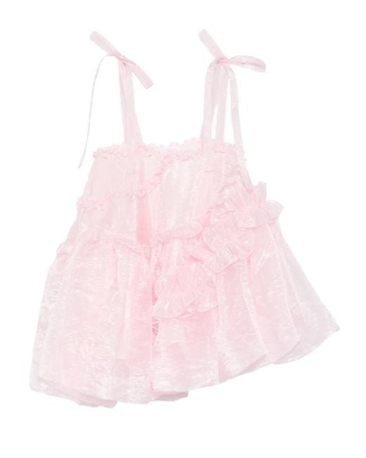 Robe Courte Cristina CECILIE BAHNSEN en coloris Pink