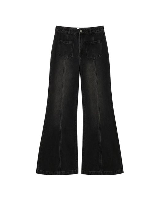 B+ AB Flared Jeans in het Black