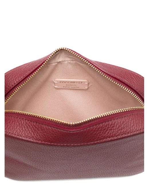Coccinelle Red Tebe Cross Body Bag