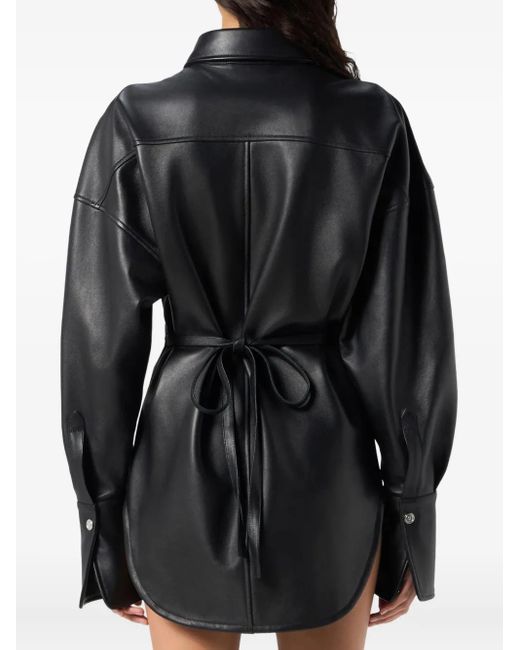 Blumarine Black Buttoned Shirt