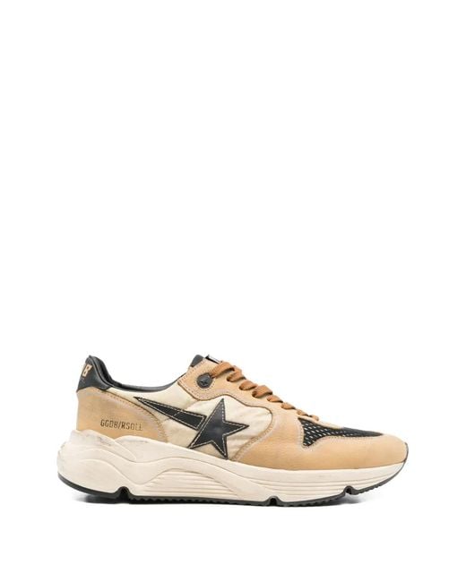 Golden Goose Deluxe Brand White Star-Appliqué Sneakers for men