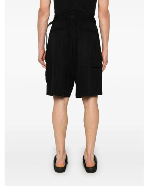 Y-3 Twill Cargo Shorts in Black für Herren