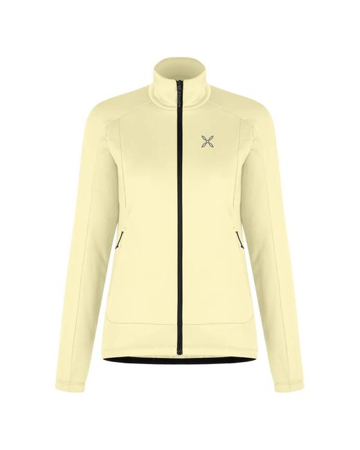 Montura Metallic Pulse Maglia Logo-Print Zip-Up Jacket