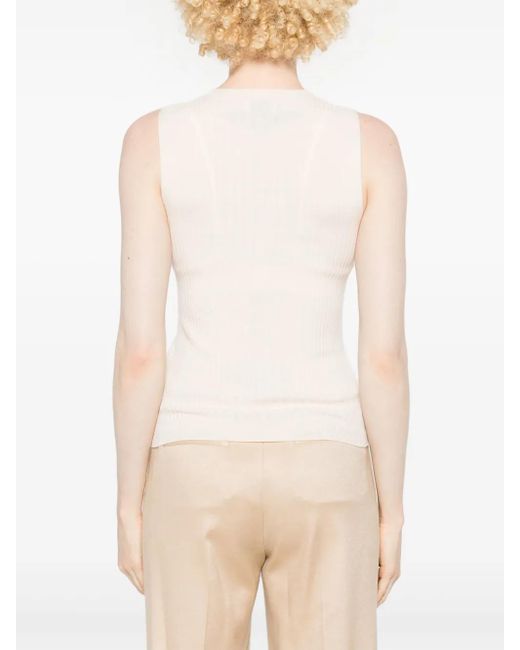 Peserico White Virgin Wool Top