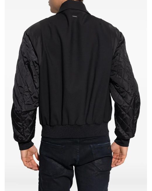Chaqueta Bómber De Manga Acolchada DSquared² de hombre de color Blue