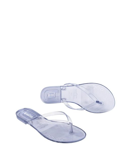 Melissa White Harmonic Jelly Flip-Flops