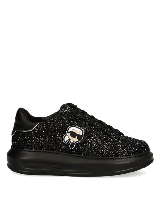 Karl Lagerfeld Black K/Ikonik Nft Kapri Sneakers