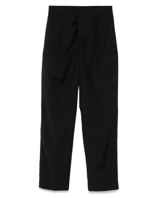 メンズ Emporio Armani ウールパンツ Black