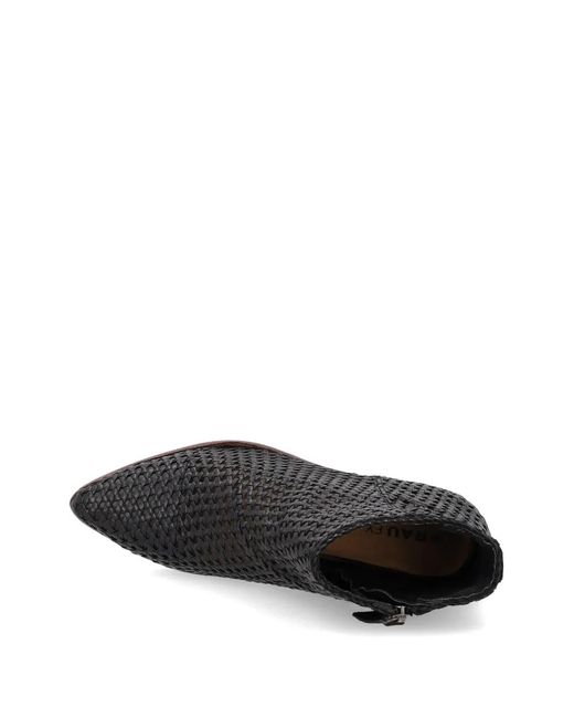 Frau Black Bottines En Cuir