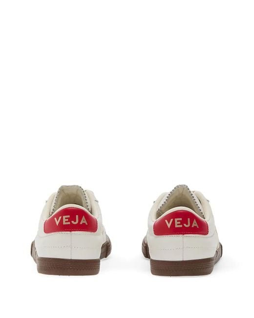Veja White Panenka Lace-Up Sneakers