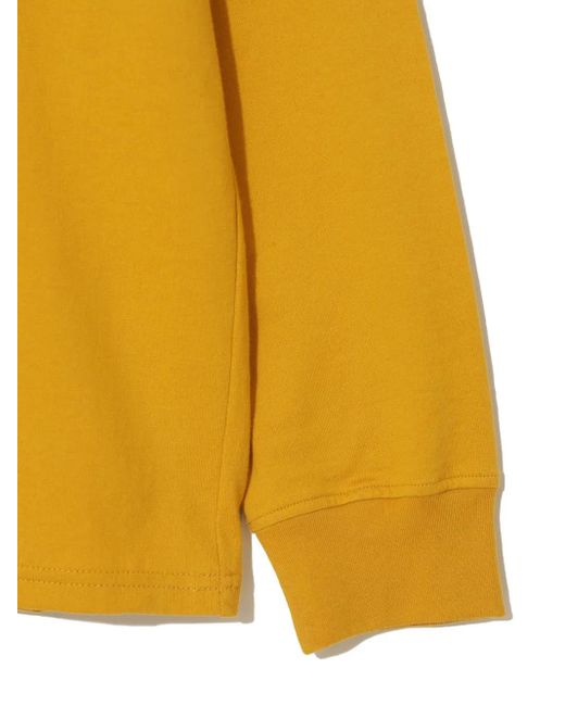 Felpa Con Grafica di Undercover in Yellow da Uomo