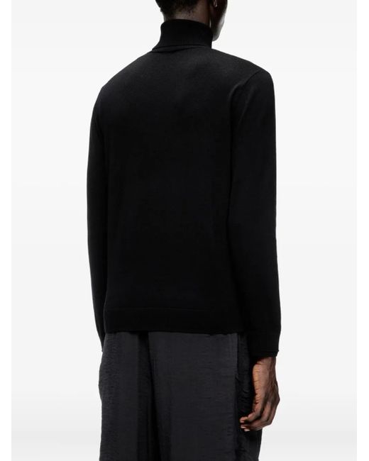 DIESEL K-Varta Pullover mit Stehkragen in Black für Herren