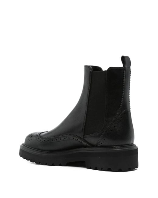 Twinset Black 40Mm Elastic-Panel Chelsea Boots