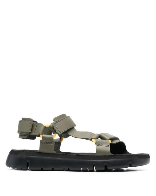 Camper Green Oruga Touch-Strap Sandals for men