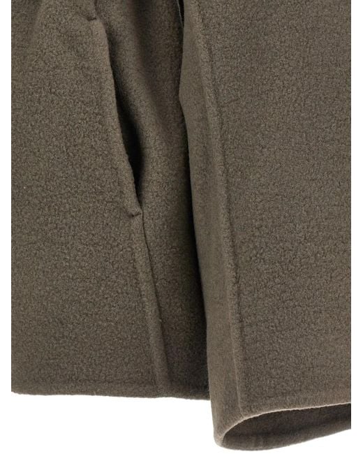 Rick Owens Multicolor 'Scarf Flight' Coat