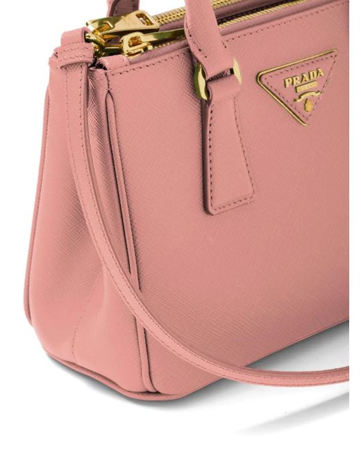 Prada Pink Mini Galleria Tote Bag