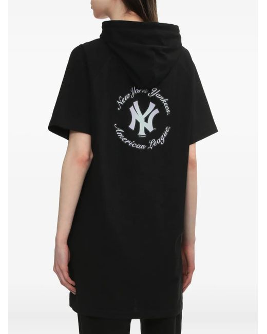 KTZ Black X Mlb Ny Yankees Short-Sleeve Hoodie