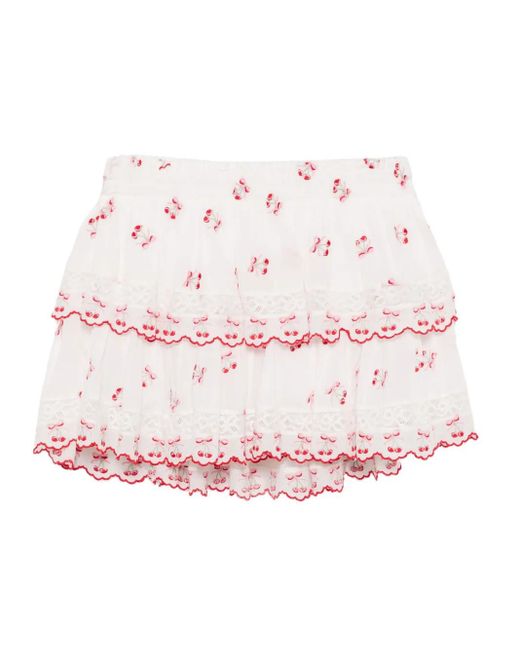 LoveShackFancy Pink Cherry Minirock
