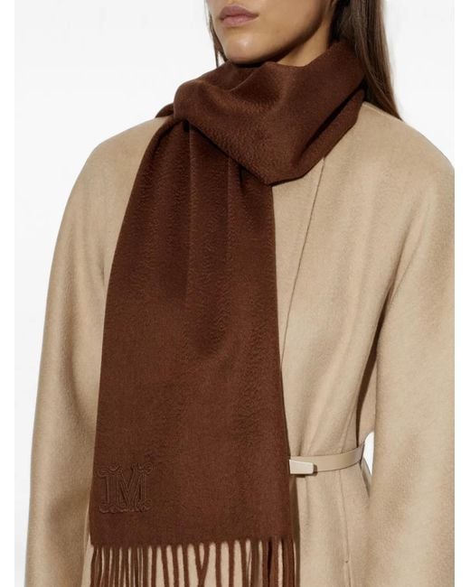 Sciarpa Wsdalia di Max Mara in Brown