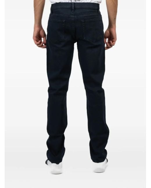 Jeans Con Design A Cinque Tasche di FRAME in Blue da Uomo