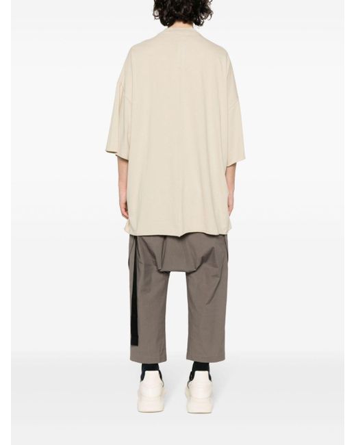 Rick Owens Natural Tommy T Organic-cotton T-shirt for men