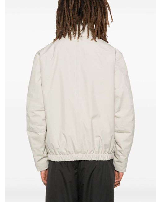 Stone Island White 3L Gore-Tex Jacket for men