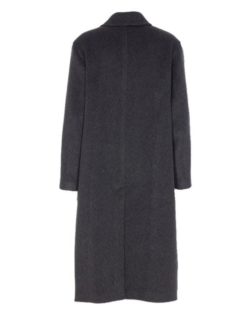 sunflower Winter Button-Fastening Pocket Coat in Gray for Men | Lyst