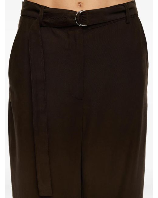 Bimba Y Lola ベルテッド パンツ Brown