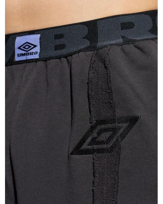 Umbro Broek Met Logopatch in het Blue voor heren