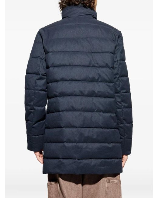 Save The Duck Blue Padded Pocket Coat for men