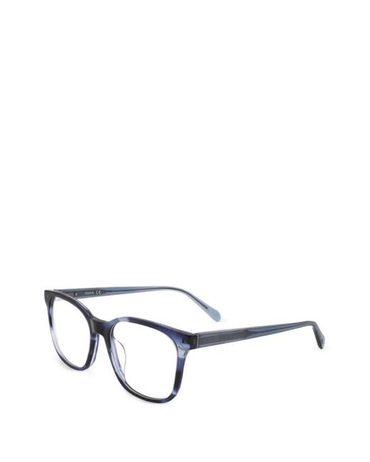 Fossil White Square-Frame Glasses for men