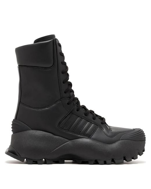 Adidas Black X Willy Chavarria Lace-Up Boots for men
