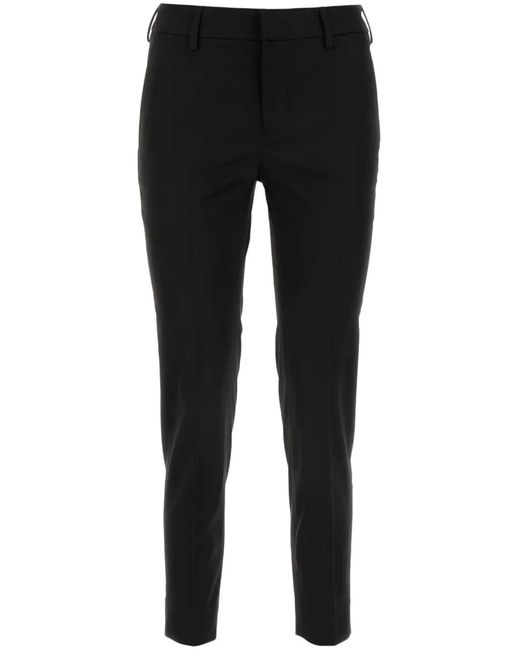PT Torino Black New York Cigarette Trousers