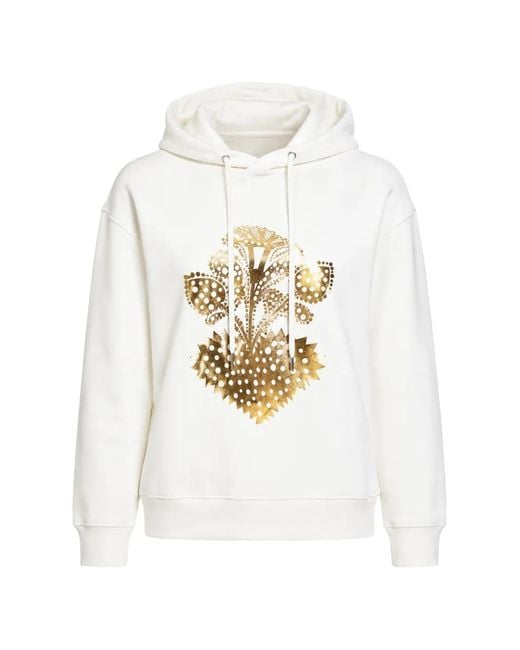 Cynthia Rowley White Heart Of Hoodie