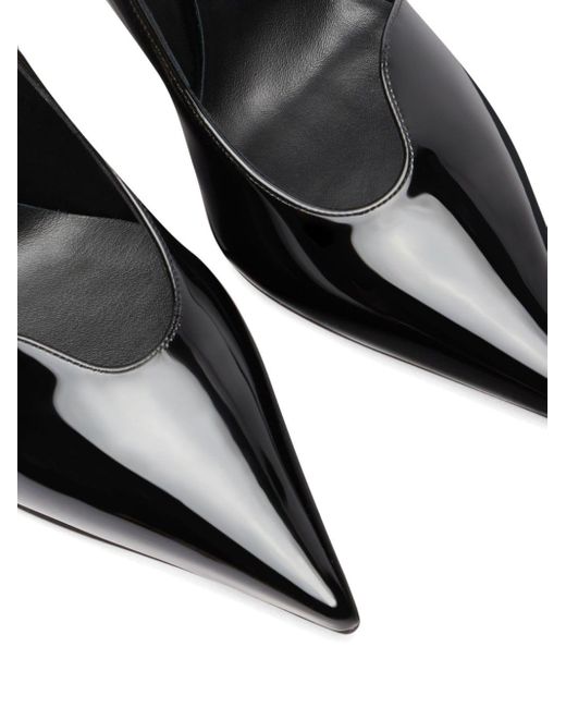 Casadei Black 100Mm Superblade Pumps