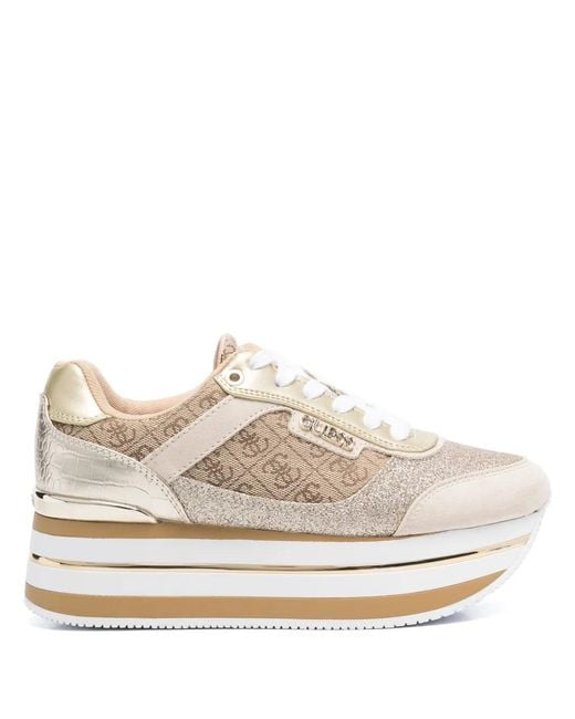 Guess White Hansini Sneakers