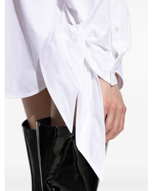 Balenciaga White Poplin Shirt