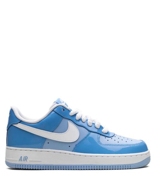 Nike Blue Air Force 1 Low '07 Lv8 "Psychic/ Patent" Sneakers for men