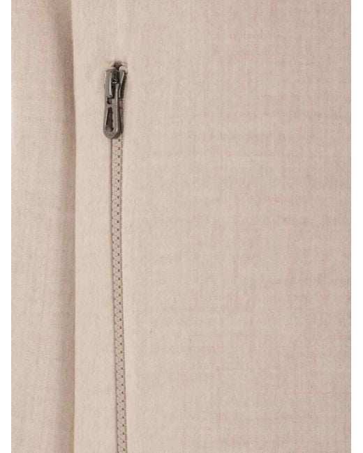 Sease Natural Zip-Up Bomber Jacket for men