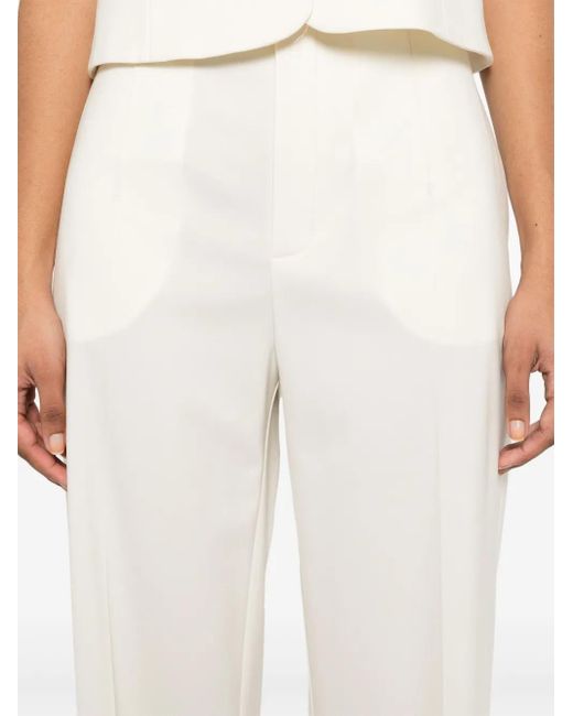 Loulou de Saison White Vys Trousers