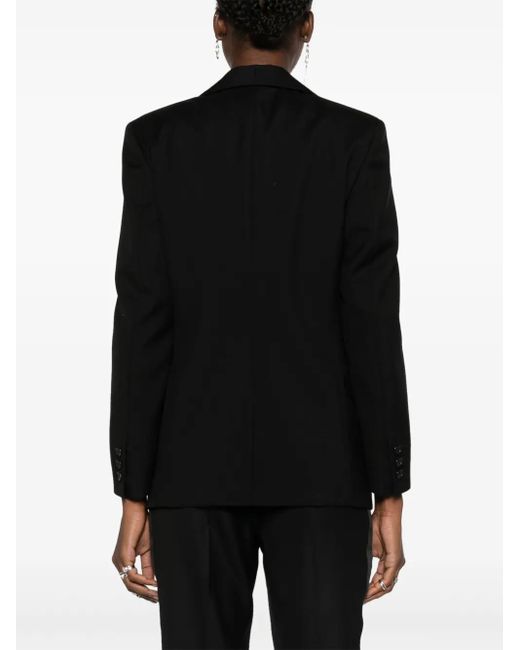 Comme des Garçons Black Shawl-Lapels Wool Blazer