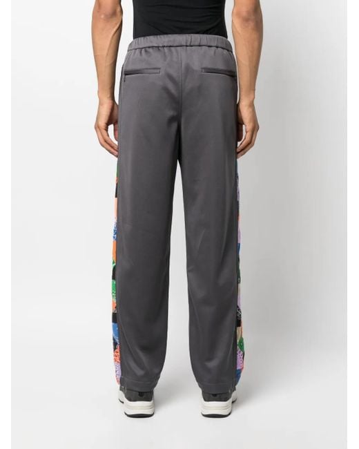 Children of the discordance Gray Printed Bandana Trousers for men