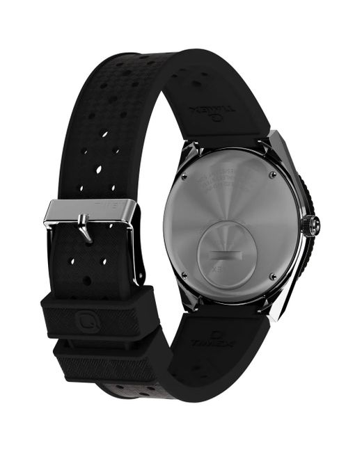 Timex Black Q Gmt 38Mm for men