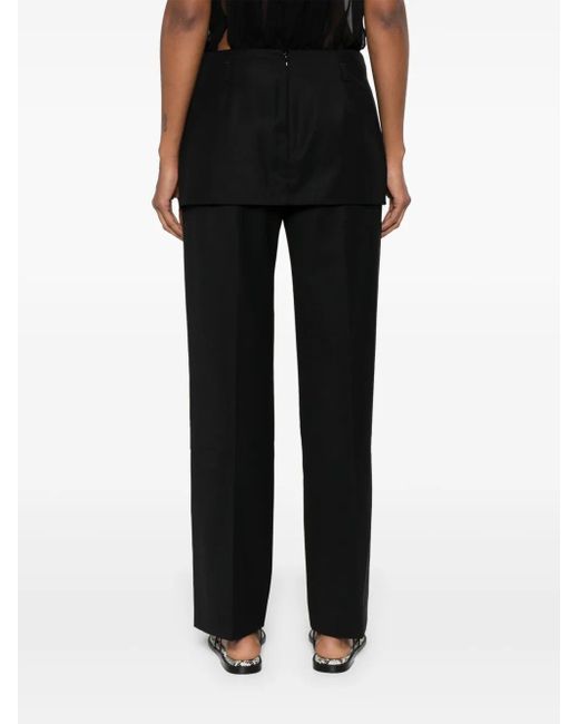 Totême  Black Layered Trousers