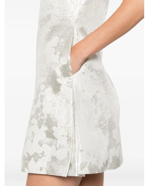 Stine Goya White Ärmelloses Midikleid