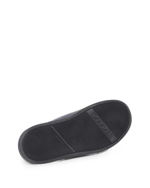 Doucal's White Touch-Strap Leather Sandals for men