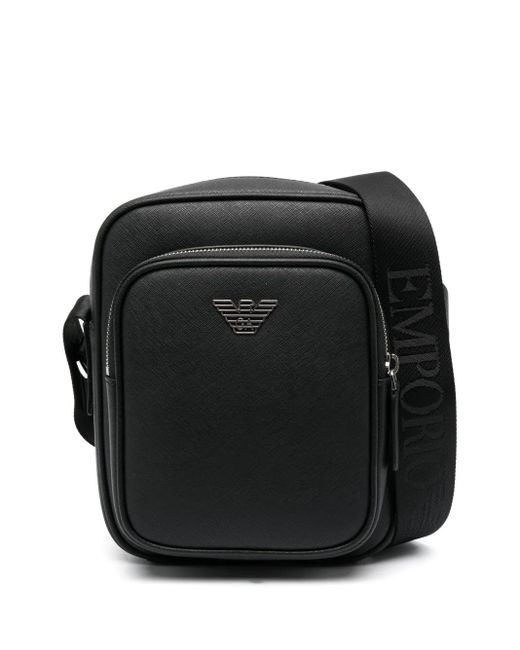 Borsa A Tracolla di Emporio Armani in Black da Uomo
