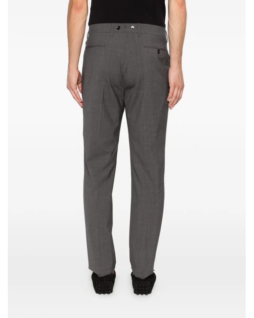 Berwich Gray Tailored Trousers for men