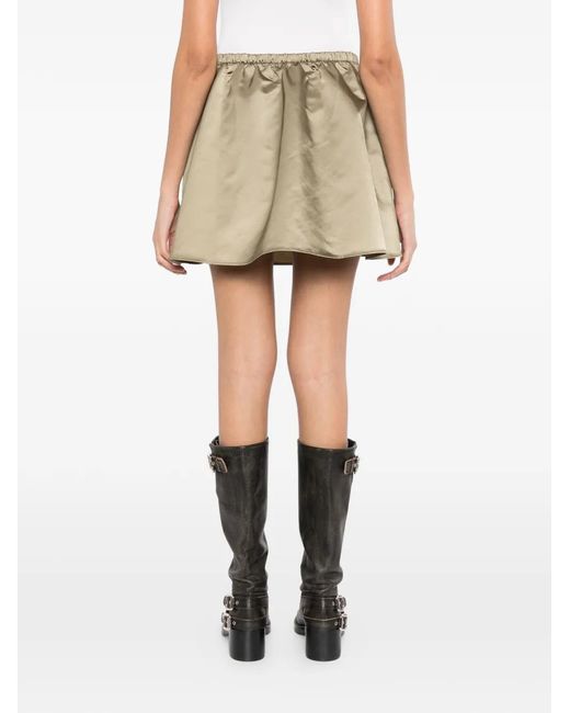 JNBY Natural A-Line Mini Skirt