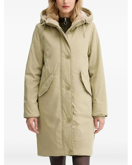 Marc O' Polo Natural Hooded Button Parka